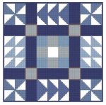 (image for) Quilt Block in Blue